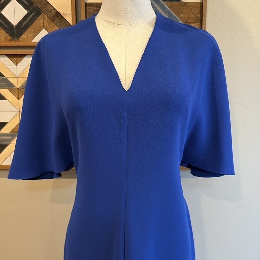 Ralph Lauren Purple Label Royal Blue Dress Spring 2018 Collection 6 EUC - Picture 4 of 13